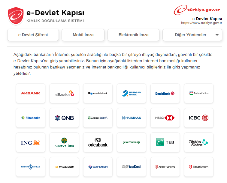 e-devlet şifresi nasıl alınır